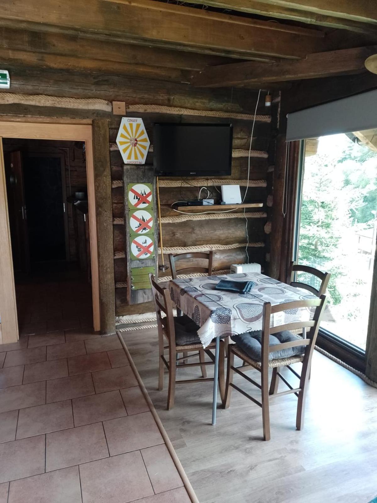 Studio Apartman Pohoda Cingov Slovensky Raj Spišské Tomášovce エクステリア 写真